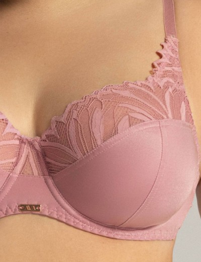 Бюстгальтер мягкий Ava YASEMIN 2106 M pink peony, Цвет: античная роза, Размеры: 85C, изображение 3