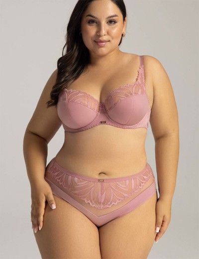 Трусы слипы Ava YASEMIN 2106 figi pink peony, Цвет: античная роза, Размеры: XL, изображение 3