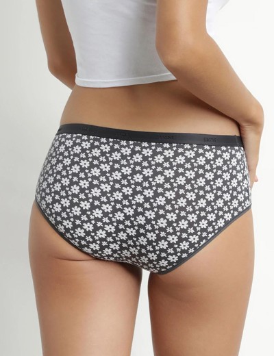 Набор трусов брифов Dim LES POCKETS COTON 4C20/5 колокольчик - 5 штук, Цвет: колокольчик, Размеры: S/M, изображение 3