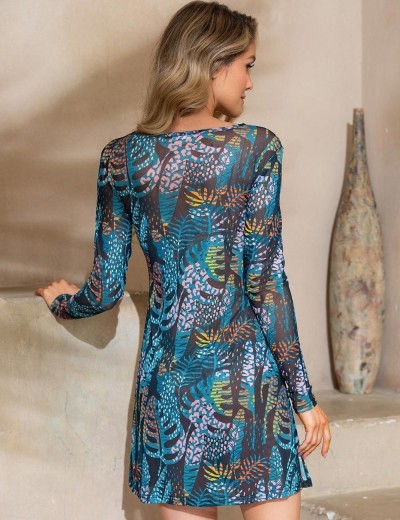 Короткая пляжная туника Mia-Amore ARUBA 2308, Цвет: мультицвет, Размеры: S, изображение 2