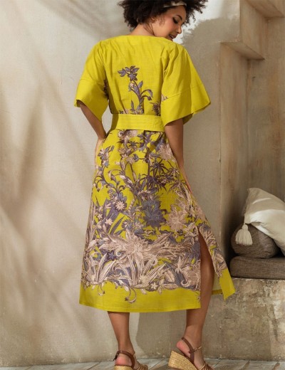 Туника длинная Mia-Amore FIJI 5400, Цвет: лайм, Размеры: 2XL/3XL, изображение 2