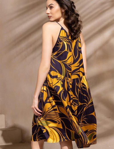 Сарафан из смесового шёлка Mia-Amore MARCELA 4540, Цвет: мультицвет, Размеры: L, изображение 2