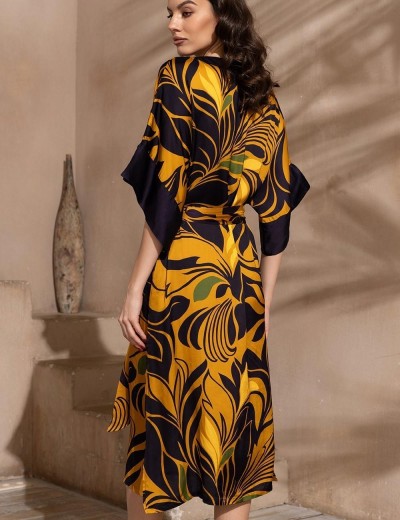 Свободная туника из шёлка Mia-Amore MARCELA 4549, Цвет: мультицвет, Размеры: 2XL/3XL, изображение 2