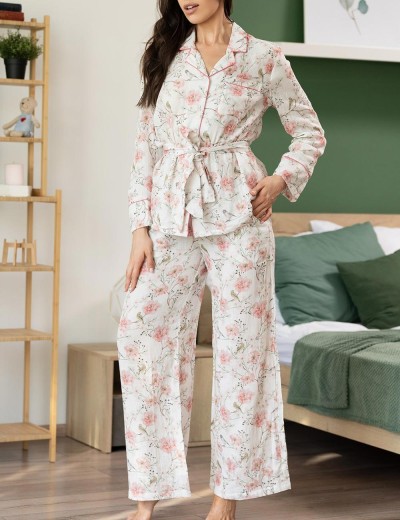 Классическая пижама из хлопка Mia-Amore VERBENA 5526, Цвет: мультицвет, Размеры: L, изображение 3