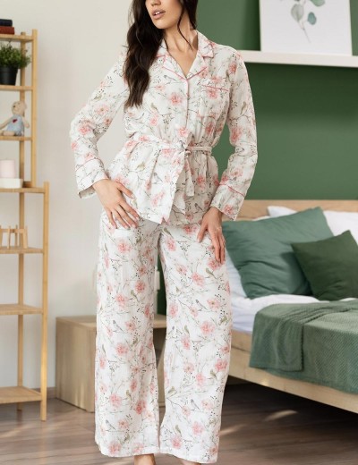 Классическая пижама из хлопка Mia-Amore VERBENA 5526, Цвет: мультицвет, Размеры: L, изображение 4