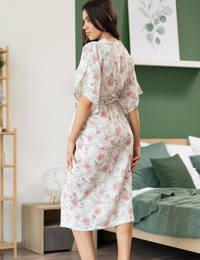 Туника из хлопкового муслина Mia-Amore VERBENA 5529, Цвет: мультицвет, Размеры: 4XL/5XL, изображение 2