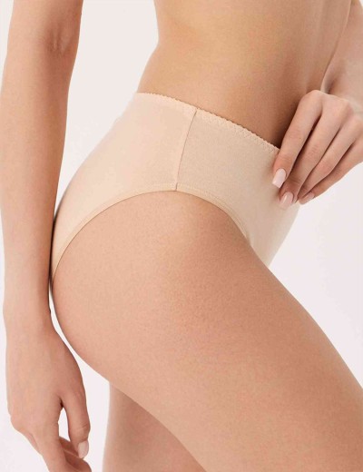 Трусы слипы хлопковые Milavitsa 230360 нюд, Цвет: нюд, Размеры: XL, изображение 3 Трусы слипы хлопковые Milavitsa 230360 нюд, Цвет: нюд, Размеры: XL, изображение 3