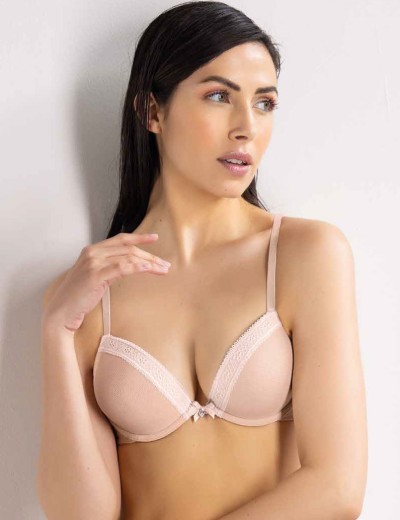 Бюстгальтер формованный Sielei DARLING 1872 cipria, Цвет: cipria (пудровый), Размеры: 80B, изображение 4