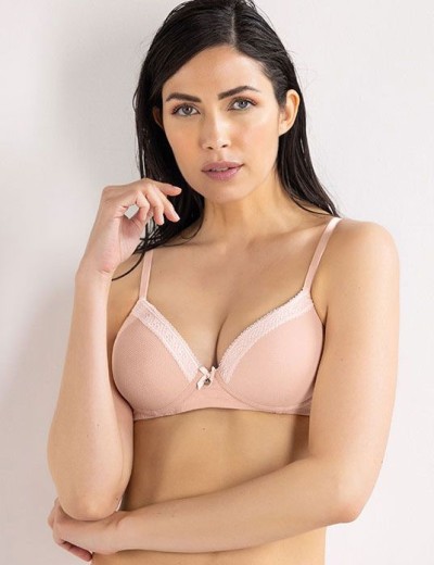 Бюстгальтер пуш-ап без косточек Sielei DARLING 1876 cipria, Цвет: cipria (пудровый), Размеры: 75B, изображение 3