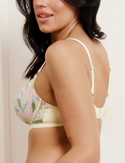 Бюстгальтер с мягкой чашкой Subtille MONACO YELLOW soft, Цвет: светло-желтый, Размеры: 75E, изображение 2