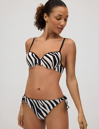 Двусторонние плавки на завязках Ysabel Mora ANTAO 83065, Цвет: черный/белый, Размеры: M, изображение 4