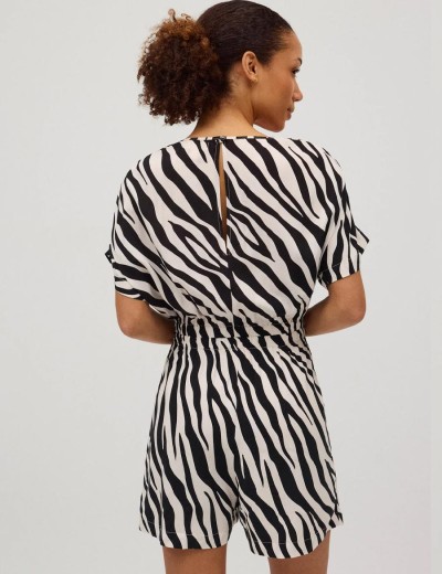 Пляжный комбинезон Ysabel Mora ANTAO 86156, Цвет: черный/белый, Размеры: S, изображение 2