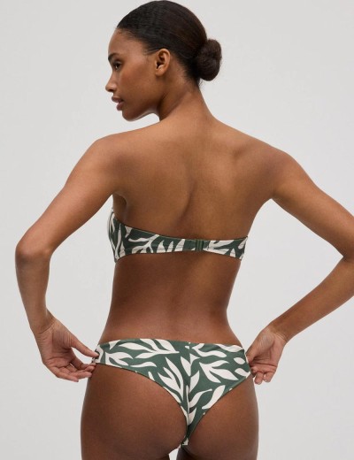 Открытый купальник Ysabel Mora ILHA DE MEL 83097, Цвет: оливковый/белый, Размеры: 70B, изображение 2