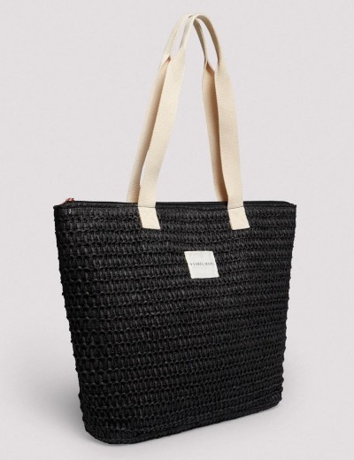 Сумка для пляжа Ysabel Mora ILHA DE MEL 86207 чёрный, Цвет: чёрный, Размеры: UN, изображение 3