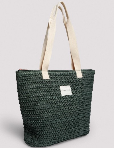 Сумка для пляжа Ysabel Mora ILHA DE MEL 86207 тёмно-зелёный, Цвет: тёмно-зелёный, Размеры: UN, изображение 3