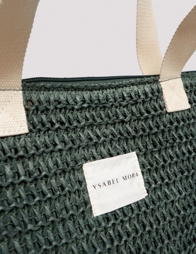 Сумка для пляжа Ysabel Mora ILHA DE MEL 86207 тёмно-зелёный, Цвет: тёмно-зелёный, Размеры: UN, изображение 4