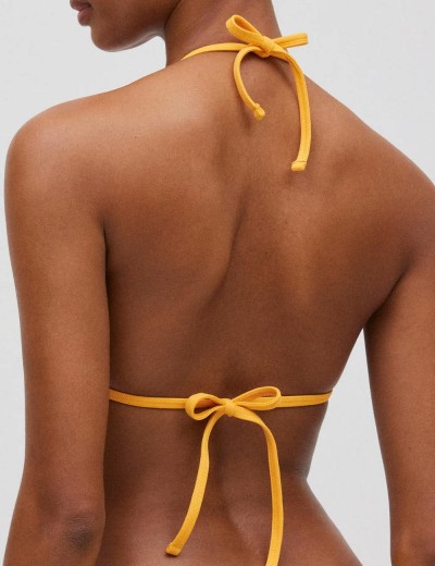 Купальный лиф с вязанными бретелями Ysabel Mora MADEIRA 83131, Цвет: жёлтый, Размеры: 70B, изображение 2