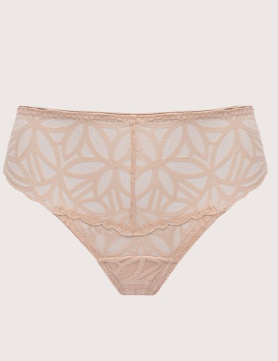 Стринги завышенные Alles SUGAR DUNE stringi classic, Цвет: бежевый, Размеры: S, изображение 6