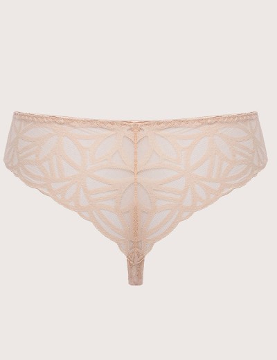 Стринги завышенные Alles SUGAR DUNE stringi classic, Цвет: бежевый, Размеры: S, изображение 7