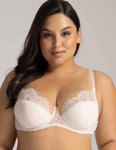 Бюстгальтер полупоролон Ava BLOSSOM 2147 PU marschmallow, Цвет: пудра, Размеры: 90C, изображение 5