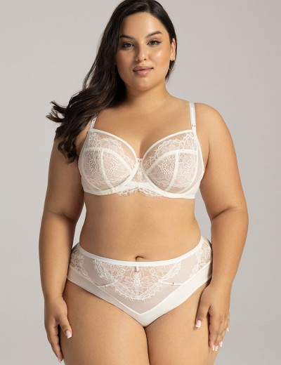 Трусы слипы Ava BLOSSOM 2148 figi ecru, Цвет: экрю, Размеры: 3XL, изображение 3