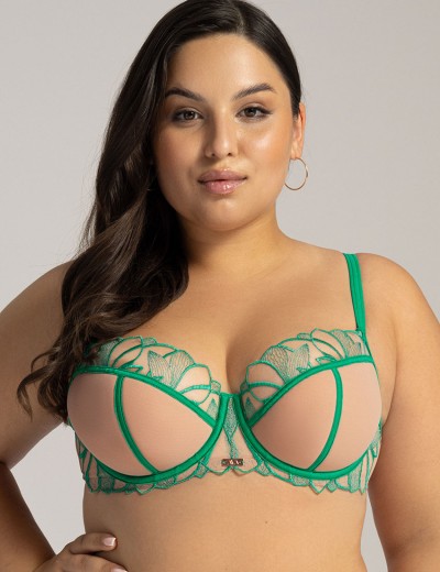 Бюстгальтер полупоролоновый Ava MOSS 2160 PU green, Цвет: зеленый, Размеры: 70F, изображение 5