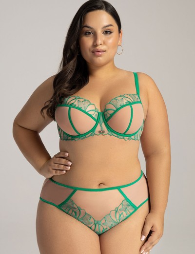 Трусы бразилиана Ava MOSS 2160 brazilian green, Цвет: зеленый, Размеры: M, изображение 3