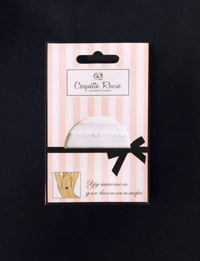 Удлинитель объёма на 3 крючка Coquette Revue 38016 белый, Цвет: белый, Размеры: UN, изображение 3