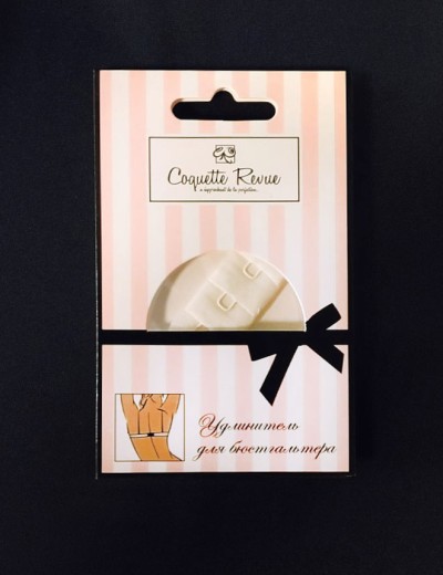 Удлинитель объёма на 1 крючок Coquette Revue 38017 молоко, Цвет: молоко, Размеры: UN, изображение 2