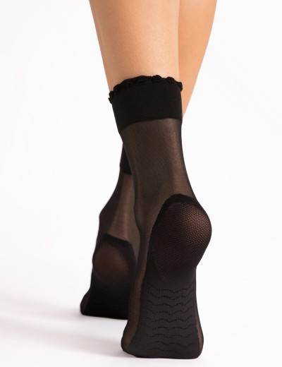 Носки женские Fiore 1103/M PICO MASSAGE 20 den, Цвет: черный, Размеры: UN, изображение 2 Носки женские Fiore 1103/M PICO MASSAGE 20 den, Цвет: черный, Размеры: UN, изображение 2