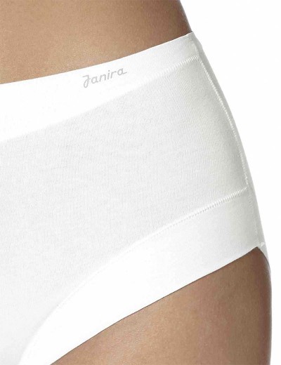 Трусы слипы хлопковые Janira COTTON BAND Slip 1031863 blanco, Цвет: blanco (белый), Размеры: M, изображение 4