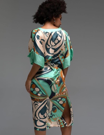 Туника с короткими рукавами Mia-Amore CAPRI 4564, Цвет: мультицвет, Размеры: 2XL/3XL, изображение 2