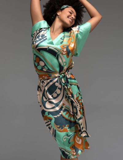 Туника с короткими рукавами Mia-Amore CAPRI 4564, Цвет: мультицвет, Размеры: 2XL/3XL, изображение 4