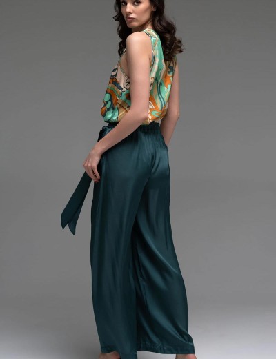 Брючный комплект из шёлка Mia-Amore CAPRI 4565, Цвет: мультицвет, Размеры: XL, изображение 2