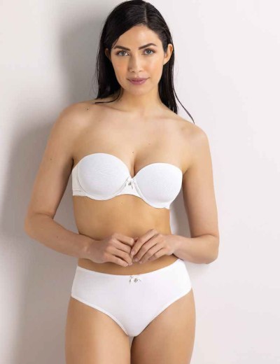 Бюстгальтер бандо с мягкими чашками Sielei DARLING 1880 bianco latte, Цвет: bianco latte (белый), Размеры: 75B, изображение 7