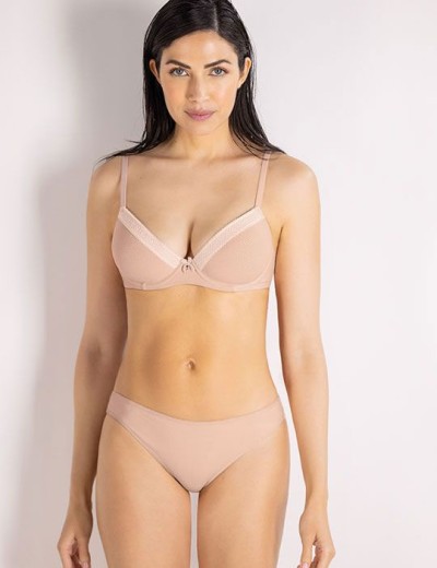 Бюстгальтер балконет с поролоном Sielei DARLING 1882 cipria, Цвет: cipria (пудровый), Размеры: 75B, изображение 2