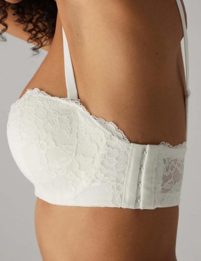 Бюстгальтер бандо с боковой застёжкой Ysabel Mora 10618, Цвет: шампань, Размеры: 70B, изображение 3