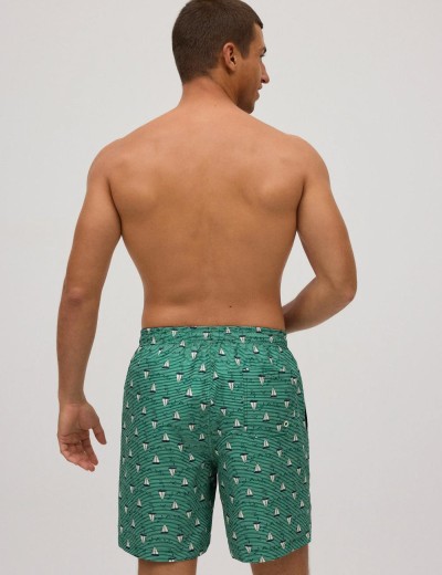 Мужские пляжные шорты Ysabel Mora GRANADELLA 90315, Цвет: зеленый, Размеры: M, изображение 2