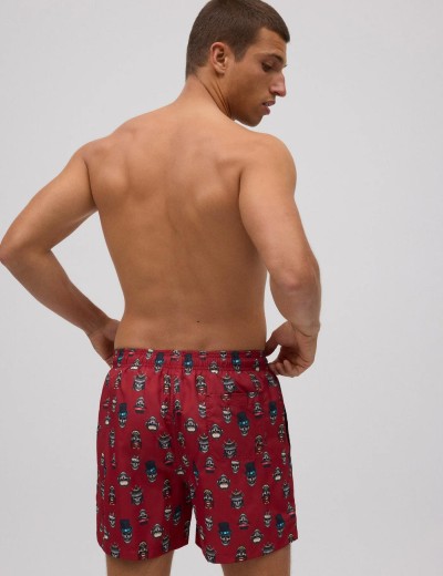 Мужские пляжные шорты Ysabel Mora JONDAL 90287, Цвет: тёмно-красный, Размеры: M, изображение 2
