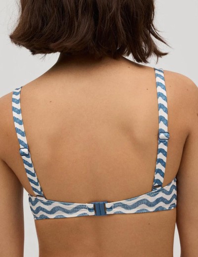 Верх купальника Ysabel Mora MAHE 82830 синий, Цвет: синий, Размеры: 85C, изображение 2 Верх купальника Ysabel Mora MAHE 82830 синий, Цвет: синий, Размеры: 85C, изображение 2