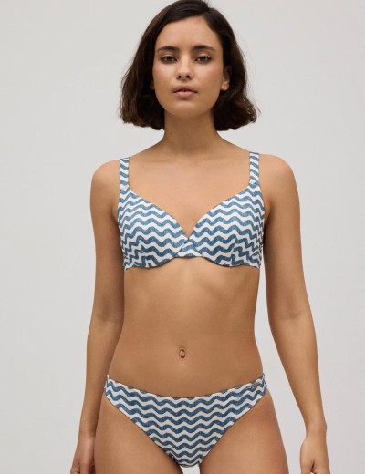 Верх купальника Ysabel Mora MAHE 82830 синий, Цвет: синий, Размеры: 85C, изображение 4 Верх купальника Ysabel Mora MAHE 82830 синий, Цвет: синий, Размеры: 85C, изображение 4