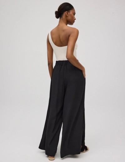 Чёрные брюки для пляжа Ysabel Mora TINHARE 86150, Цвет: чёрный, Размеры: M, изображение 3