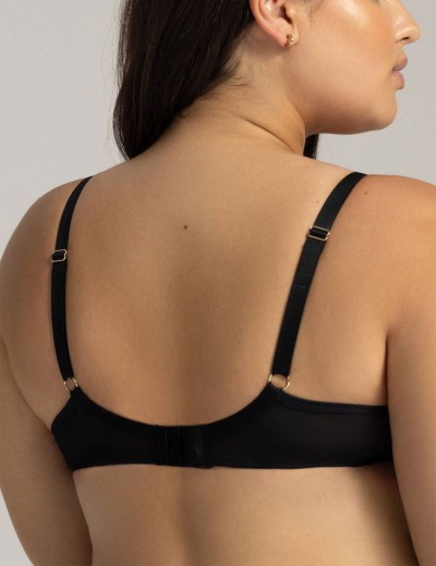 Бюстгальтер полумягкий Ava LIANA 2143 PU black, Цвет: черный, Размеры: 90E, изображение 2