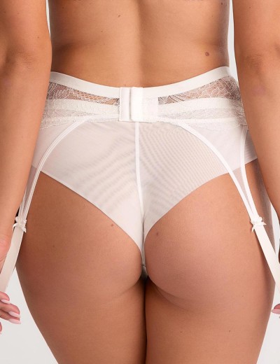 Пояс для чулок Bella Misteria MERINGUE CREAM galter belt ECRU, Цвет: экрю, Размеры: M, изображение 2