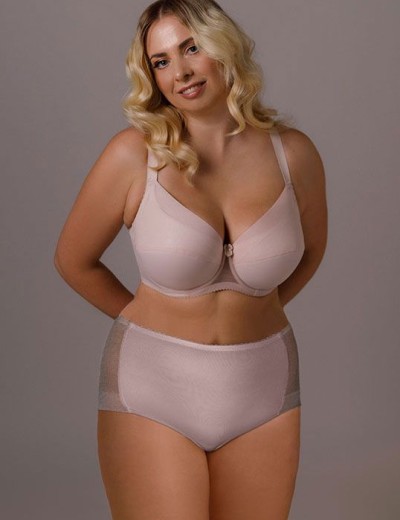 Высокие трусы танга Fluide BASIС 2015 пион, Цвет: пион, Размеры: S, изображение 3