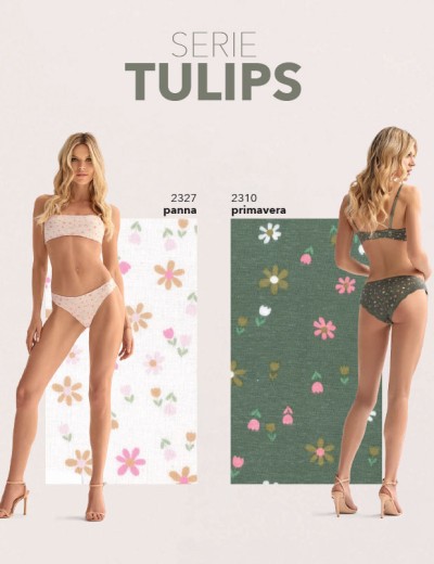 Комплект Infiore TULIPS триангул+слипы TLP2746 primavera, Цвет: primavera (зеленый), Размеры: 75B, изображение 6