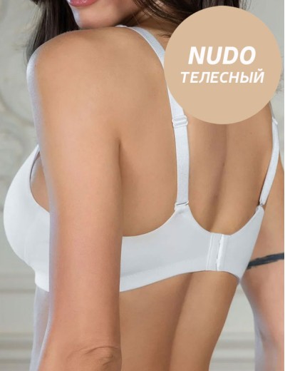 Хлопковый бюстгальтер без косточек Leilieve COTTON LOVER C3004 nudo, Цвет: nudo (телесный), Размеры: 75B, изображение 2