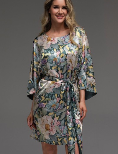 Туника из натурального шёлка Mia-Amore EVANGELINA 4575, Цвет: мультицвет, Размеры: 4XL/5XL, изображение 3