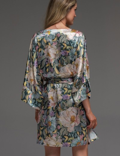 Туника из натурального шёлка Mia-Amore EVANGELINA 4575, Цвет: мультицвет, Размеры: 4XL/5XL, изображение 2