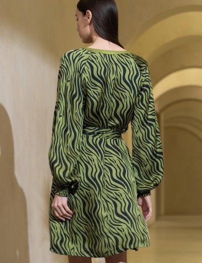 Туника с длинным рукавом Mia-Amore IRMA 4151, Цвет: оливковый, Размеры: 4XL/5XL, изображение 2